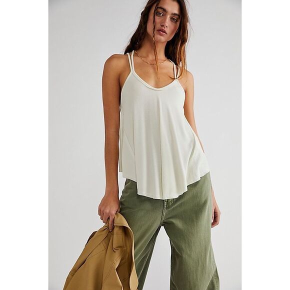 Free People Women's Rock Your World Tank Top, XS - Picture 1 of 3